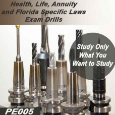 Florida:  Health and Life Practice Exam Drills (PE005FL)